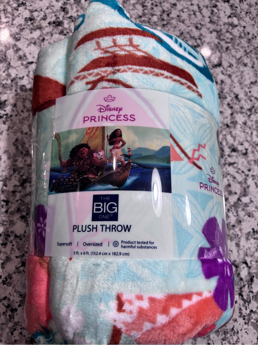 Moana Plush Throw Blanket